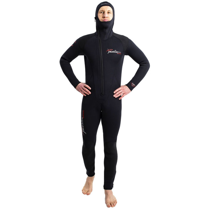 Traje de buceo con capucha Safari hombre 5mm negro talla S Marlin 118463