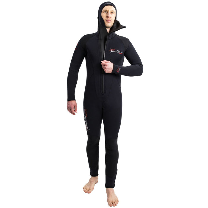 Traje de buceo con capucha Safari hombre 5mm negro talla S Marlin 118463