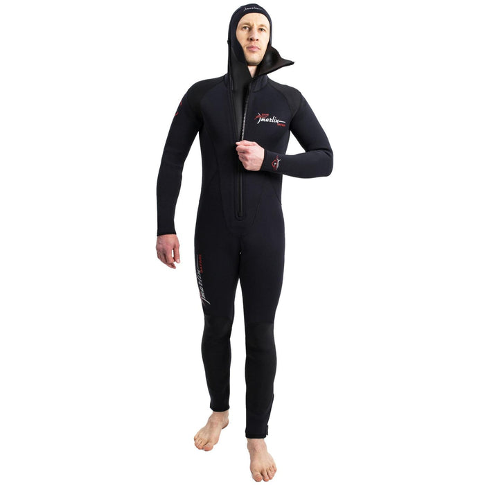 Traje de buceo con capucha Safari hombre 7mm negro talla M Marlin 118470
