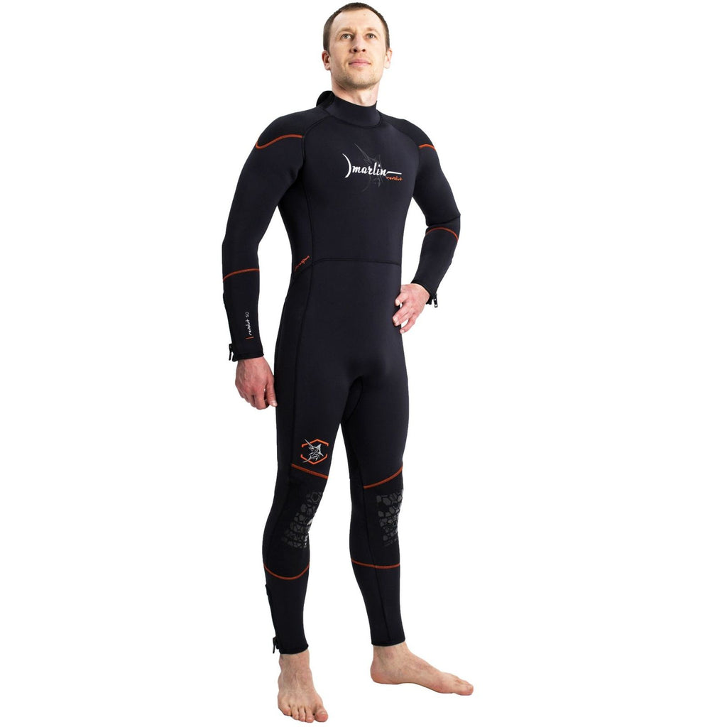 Traje de buceo completo Revolut hombre 5mm negro talla M Marlin 118505