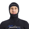 Freediving Komplettanzug mit Kapuze Ultra Herren 3mm Schwarz Größe S Marlin 118526