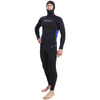 Freediving Komplettanzug mit Kapuze Ultra Herren 3mm Schwarz Größe S Marlin 118526