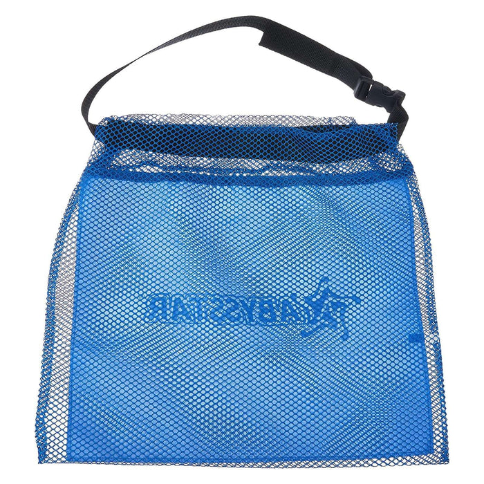 Spearfishing Net Bag With Protection Blue Abysstar 12210