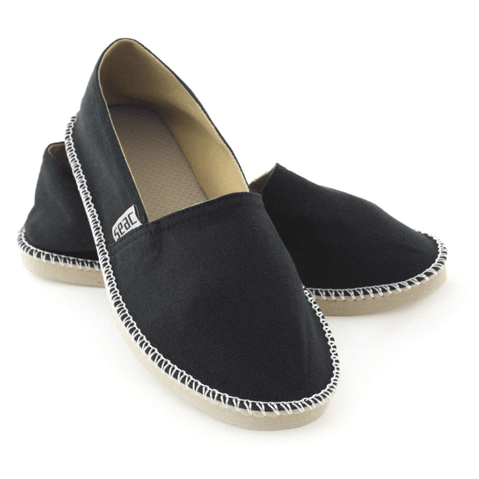 Espadrilles Malaga Noir Taille 36 Seac 150-15N-36