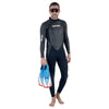 Schwimmmaske Sonic Schwarz-Rot Getönte Gläser Seac 152-30NR-SBL