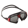 Schwimmmaske Sonic Schwarz-Rot Getönte Gläser Seac 152-30NR-SBL