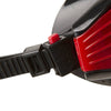Schwimmmaske Sonic Schwarz-Rot Getönte Gläser Seac 152-30NR-SBL