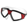 Schwimmmaske Sonic Schwarz-Rot Klare Gläser Seac 152-30NR-SKL