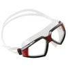 Schwimmmaske Sonic Schwarz-Rot Klare Gläser Seac 152-30NR-SKL