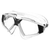 Schwimmmaske Sonic Weiß-Schwarz Klare Gläser Seac 152-30WN-SKL