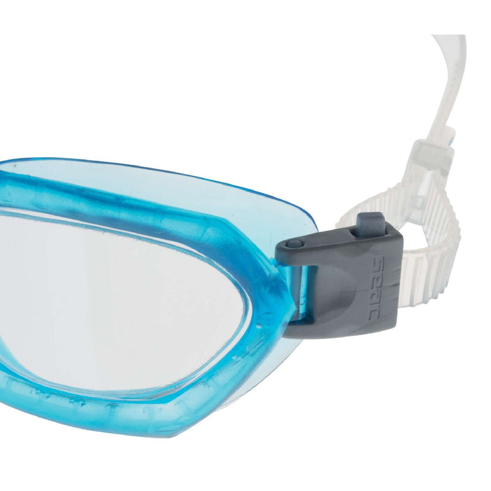 Swimming Googles Aquatech Blue-Clear Silver Seac 152-32AZAG