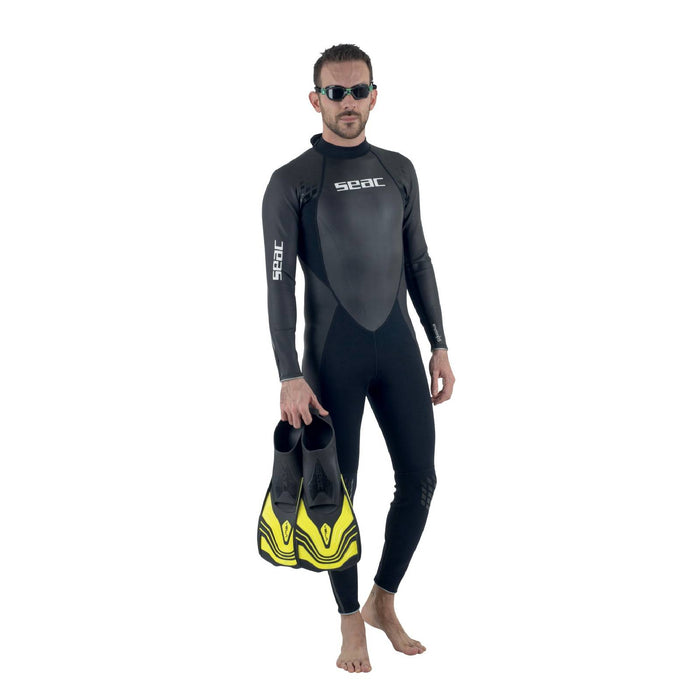 Swimming Googles Aquatech Black-Green Seac 152-32NV