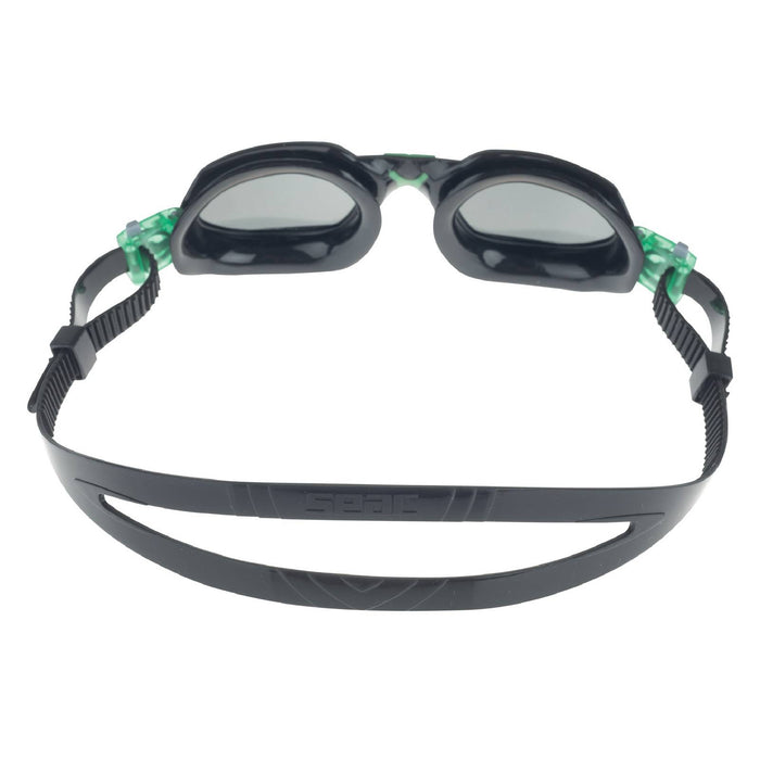 Swimming Googles Aquatech Black-Green Seac 152-32NV