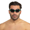 Swimming Googles Aquatech Black-Green Seac 152-32NV