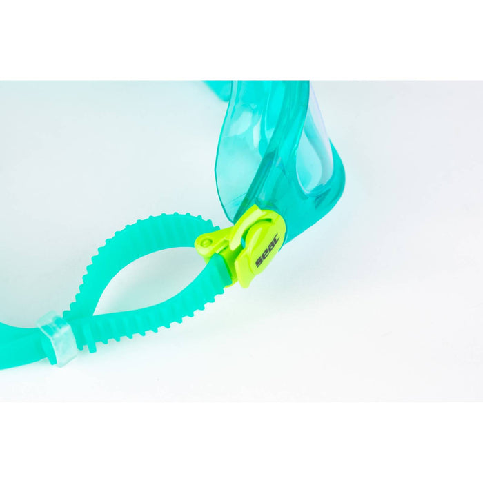 Máscara de natación Matt Niños Turquesa-Lentes Claras Seac 152-40AT