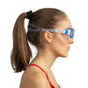 Schwimmmaske Profile Blau-Weiß, klare Gläser Seac 152-42BW-LT