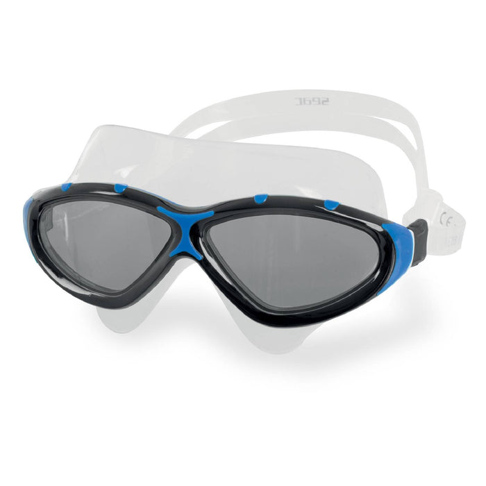Schwimmmaske Profile Schwarz-Blau, rauchfarbene Gläser Seac 152-42NB-LF
