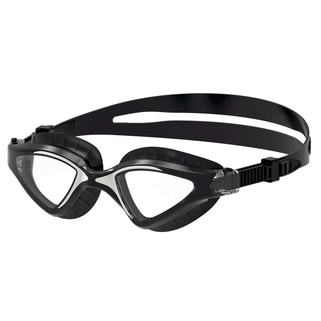 Lunettes de natation Lynx Noir-Blanc Lentilles Claires Seac 152-55NW-LT