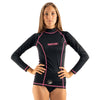 Rash Guard T-Sun Long Mujer Negro S Seac 155-11-S