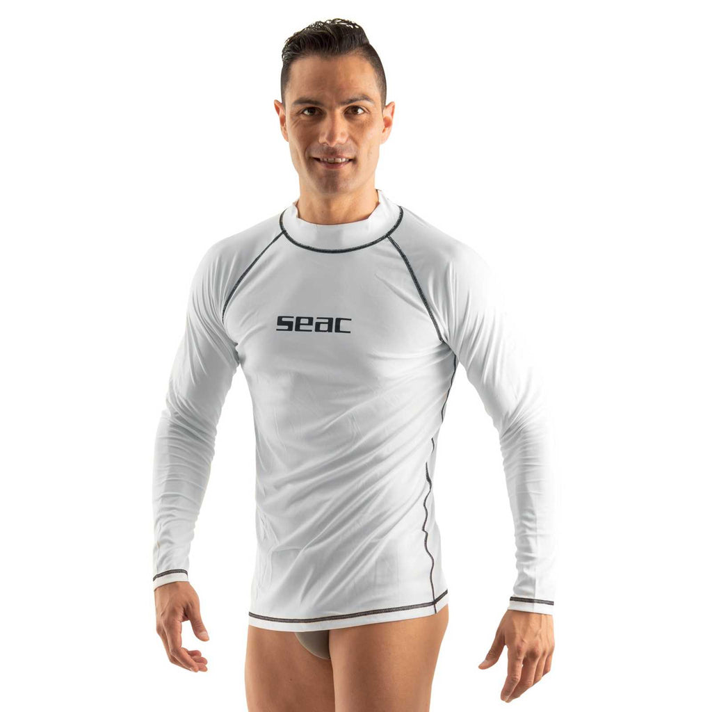Rash Guard T-Sun Long Hombre Blanco XL Seac 155-14-XL