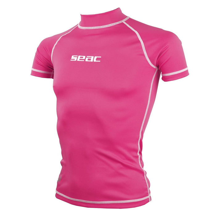 Rash Guard T-Sun Short Kids Girl Pink 3 Years Seac 155-21-3