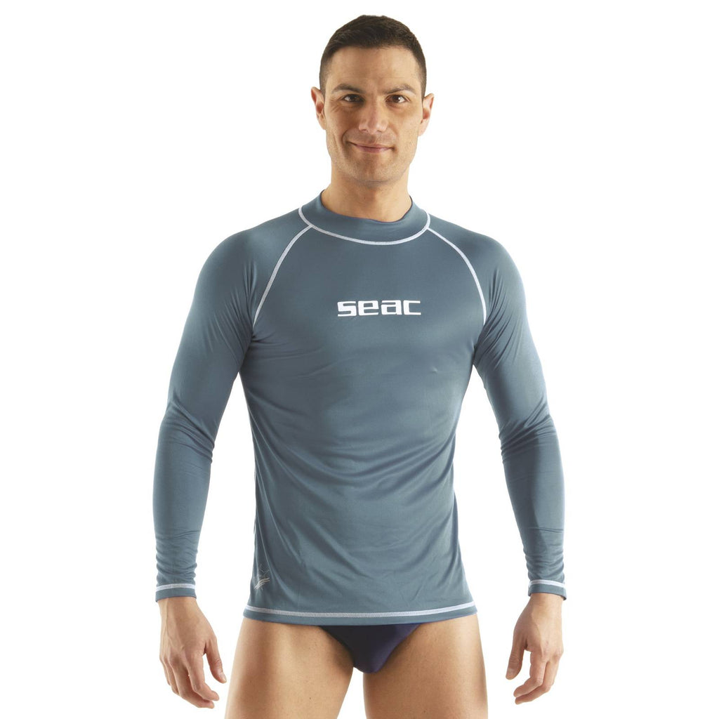 Rash Guard T-Sun Long Mężczyzna Szary XXL Seac 155-36-XL