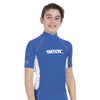 Rash Guard Raa Short Kids Evo Blue 6 Years Seac 155-4-6