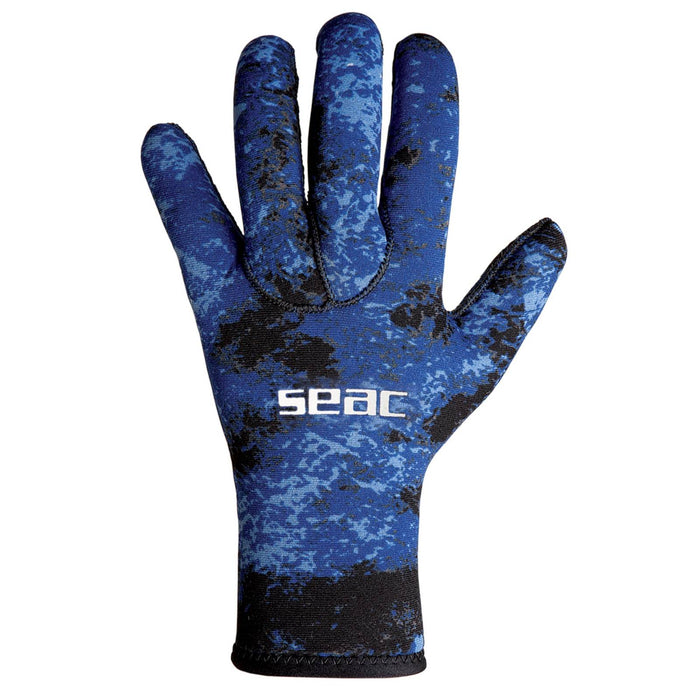 Guantes Anatomic Camo Azul 3,5mm L Seac 16-2-L