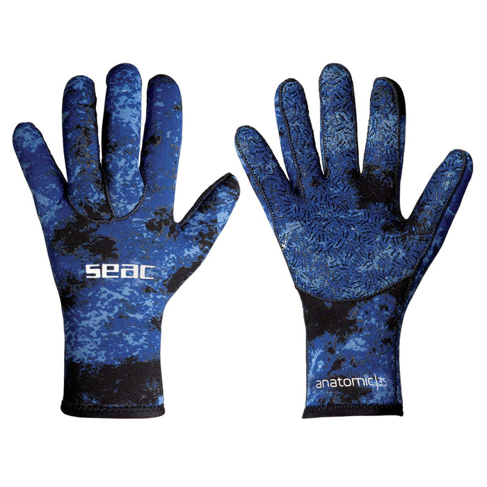 Guantes Anatomic Camo Azul 3,5mm S Seac 16-2-S