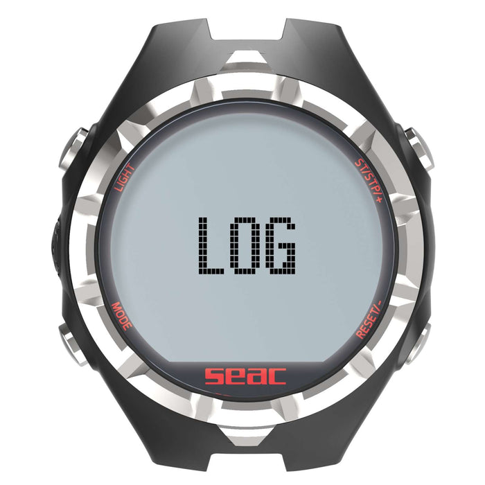 Ordenador de Apnea Freediving Negro-Rojo Seac 160-30NR