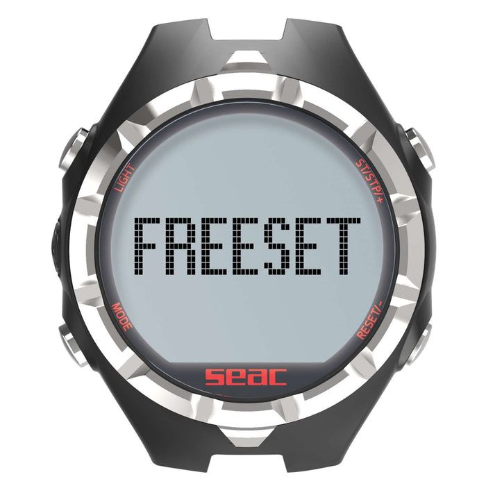 Ordenador de Apnea Freediving Negro-Rojo Seac 160-30NR