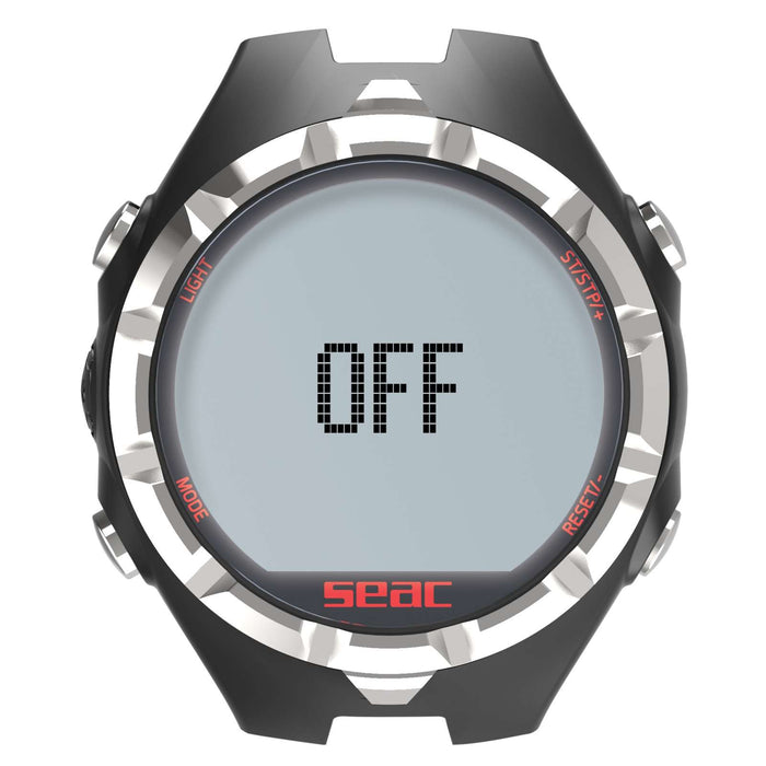 Ordenador de Apnea Freediving Negro-Rojo Seac 160-30NR