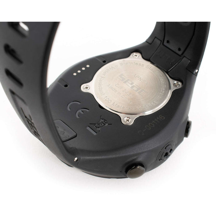 Ordenador de Apnea Freediving Hr Negro-Amarillo Seac 160-31NY