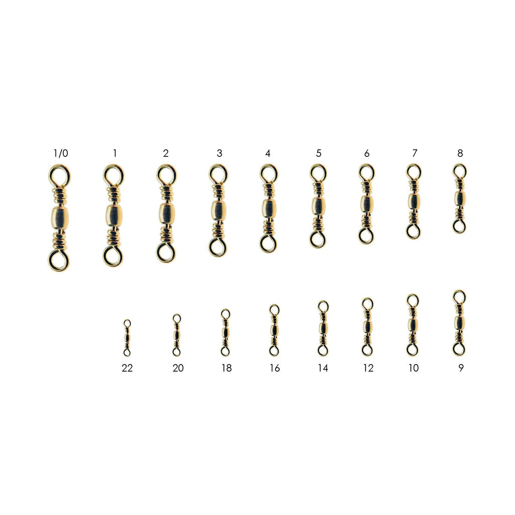 Swivels Without Snap 12pcs Gold №8 Expert Predator 16080