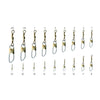 Swivels With Snap 12pcs Gold №6 Expert Predator 16707