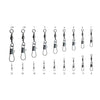 Swivels With Interlock 12pcs Black №8 Expert Predator 16729
