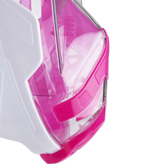 Máscara de buceo de cara completa Magica Blanca-Rosa S-M Seac 170-10WP-SLT