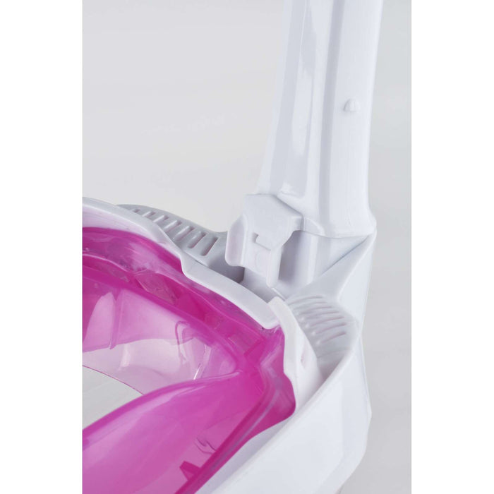 Máscara de buceo de cara completa Magica Blanca-Rosa S-M Seac 170-10WP-SLT
