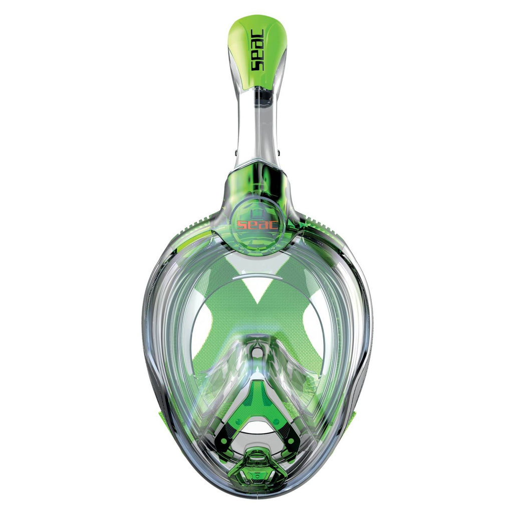 Masque de plongée intégral Magic Noir-Lime Enfant Seac 170-12LT-SLT