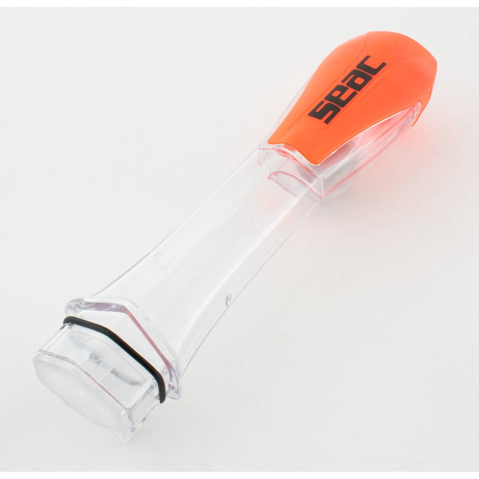 Máscara de buceo de cara completa Magica Gris-Azul-Naranja XS-S Seac 170-14BO-SLT