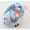 Máscara de buceo de cara completa Magica Blanca-Azul-Naranja XS-S Seac 170-14WO-SLT