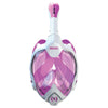 Máscara de buceo de cara completa Magica Blanca-Rosa XS-S Seac 170-14WP-SLT