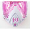 Máscara de buceo de cara completa Magica Blanca-Rosa XS-S Seac 170-14WP-SLT