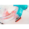 Máscara de buceo de cara completa Libera Acuamarina-Naranja XS-S Seac 170-7AO-SKL