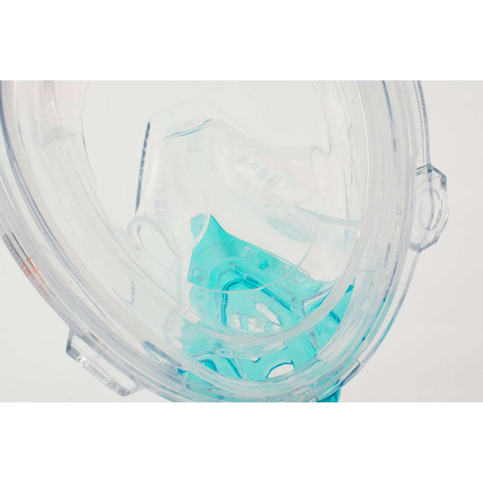 Máscara de buceo de cara completa Libera Acuamarina-Naranja XS-S Seac 170-7AO-SKL