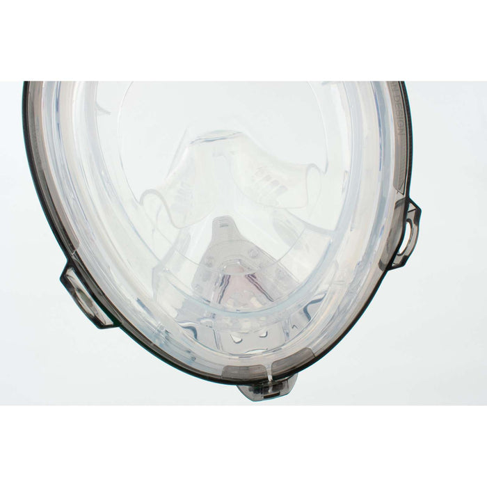 Máscara de buceo de cara completa Libera Negro-Naranja XS-S Seac 170-7NO-SKL