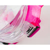 Máscara de buceo de cara completa Libera Transparente-Rosa XS-S Seac 170-7TP-SKL