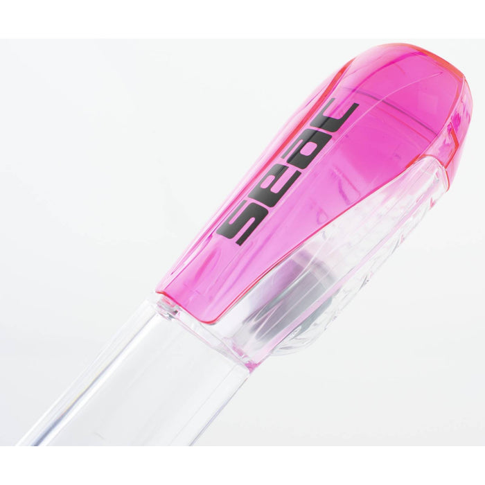 Máscara de buceo de cara completa Libera Transparente-Rosa XS-S Seac 170-7TP-SKL