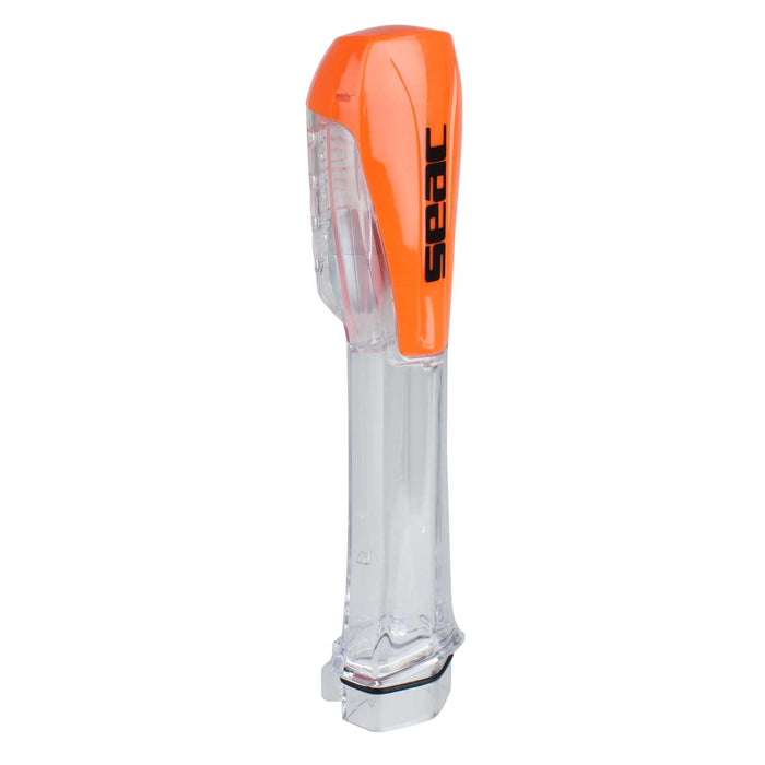 Snorkel Para Máscara Facial Completa Transparente-Naranja Seac 172-1T