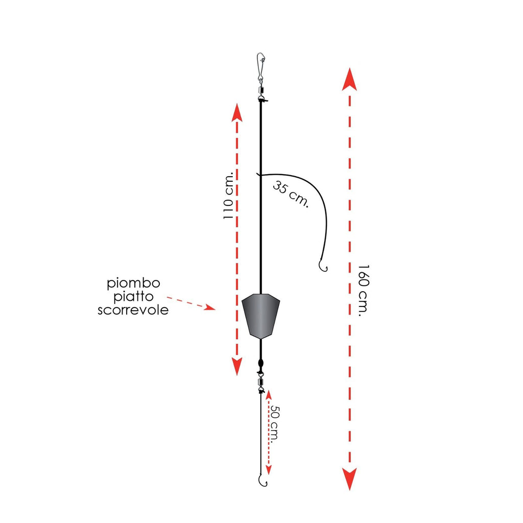 Rigs Pesados Listos Mormora 70g Expert Predator 1910070